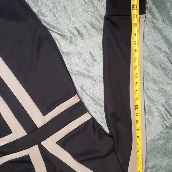 Auditions lady dress long sleeve ๐ 2xl black and tan. - Picture 14 of 15